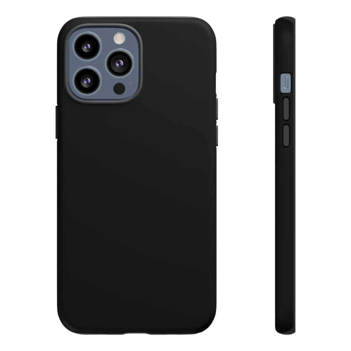 Space Black: Pure black phone case for iPhone, Samsung Galaxy and Google Pixel devices