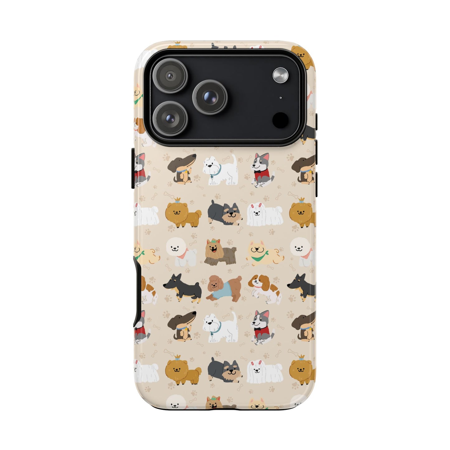 Cute Dogs: Tough Case for iPhone, Samsung Galaxy and Google Pixel devices