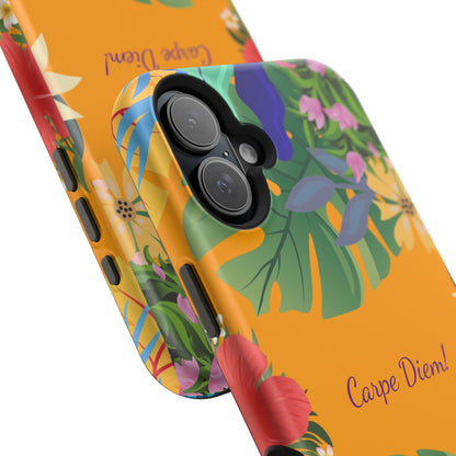 Carpe Diem: Colorful MagSafe Phone Case for iPhone