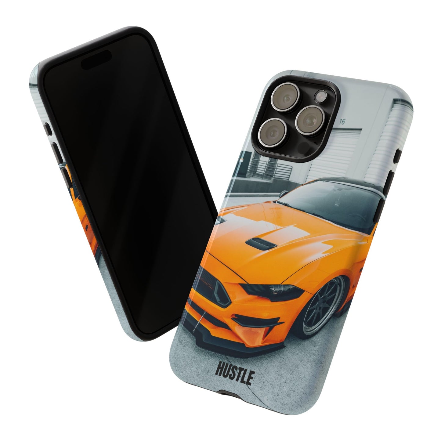 HUSTLE: Sports Car-Inspired Tough Case for iPhone, Samsung Galaxy and Google Pixel devices