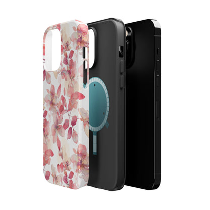 Aquarelbloemen: MagSafe-hoesje voor iPhone