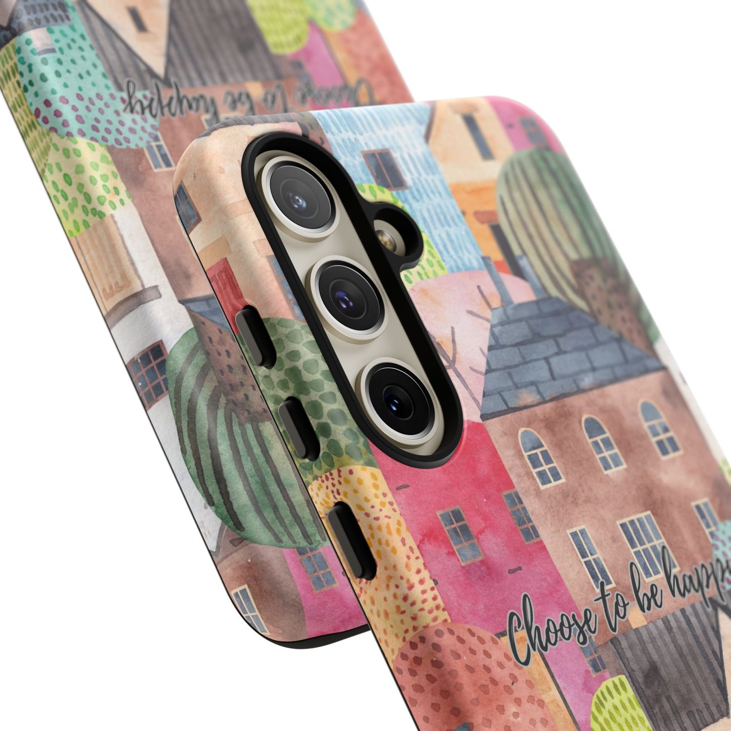 Choose to be Happy: Inspiring Case for iPhone, Samsung Galaxy and Google Pixel devices