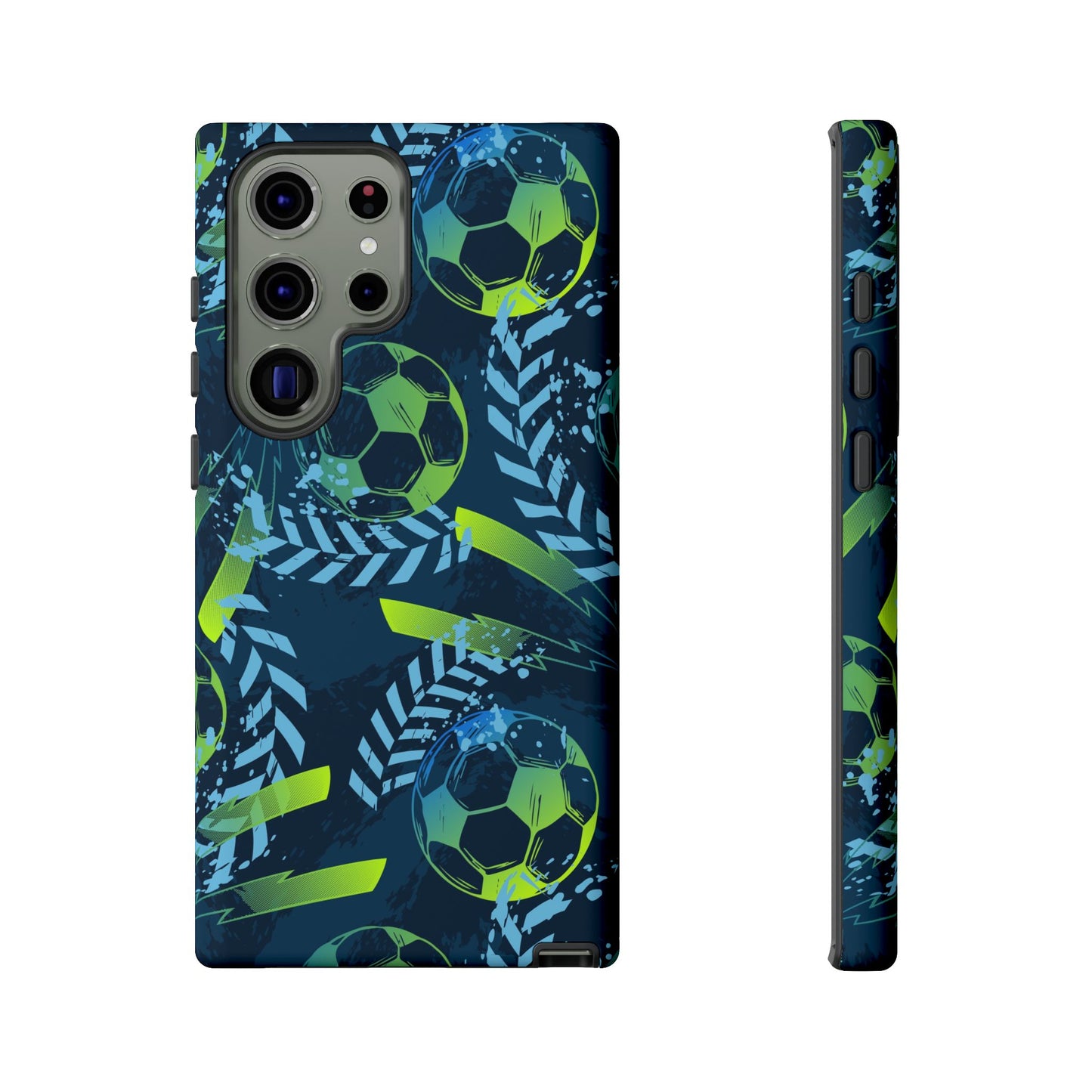 Football Grunge: Sporty Phone Case for iPhone, Samsung Galaxy and Google Pixel