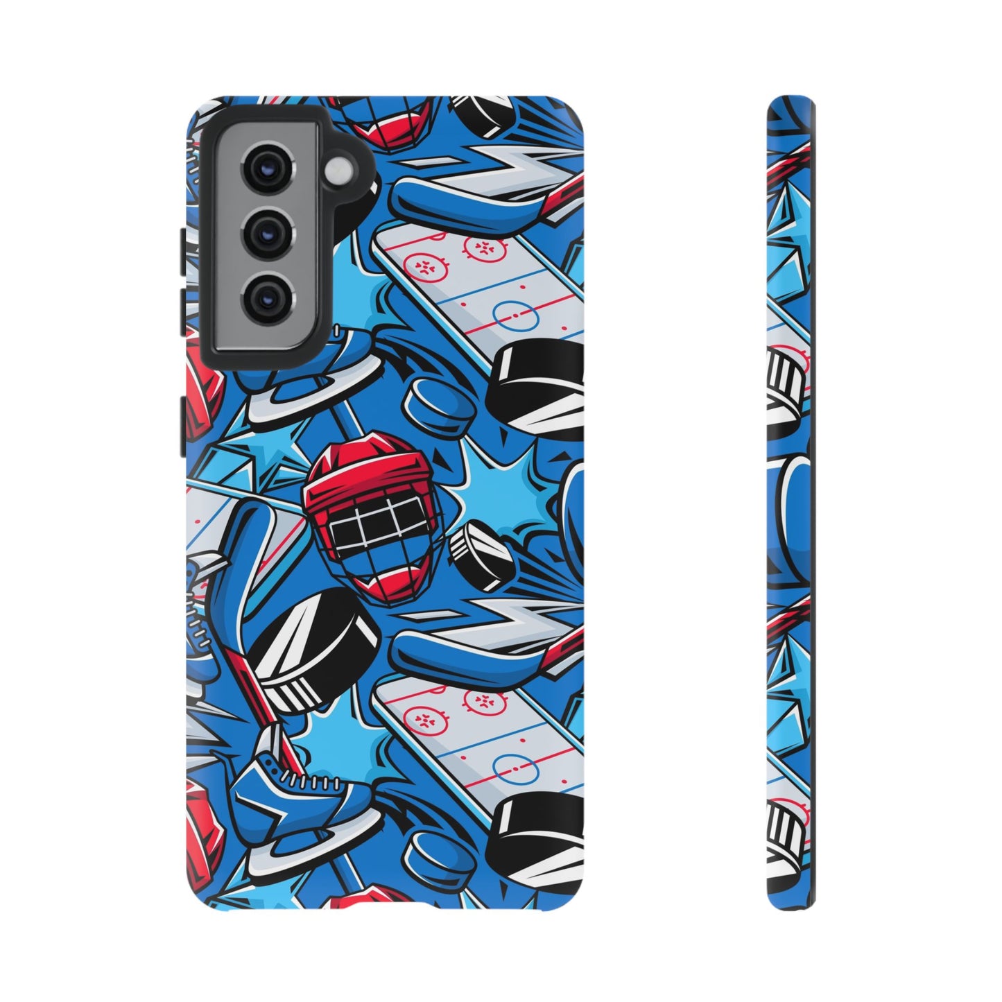 Ice Hockey PowerPlay: Sports-Inspired Phone Case for iPhone, Samsung Galaxy and Google Pixel devices
