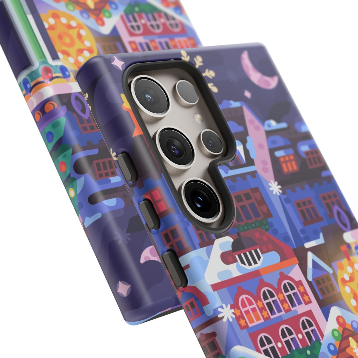Christmas Fair in Old Town: Holiday-Themed case for iPhone, Samsung Galaxy and Google Pixel