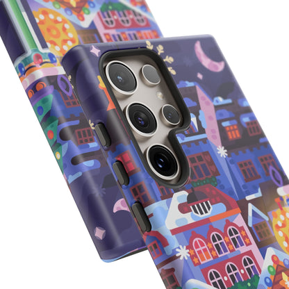 Christmas Fair in Old Town: Holiday-Themed case for iPhone, Samsung Galaxy and Google Pixel