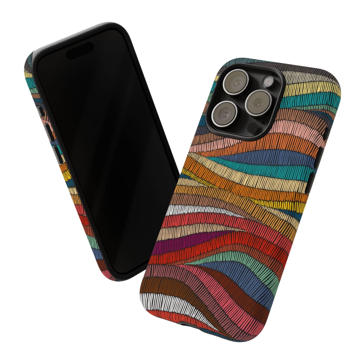 Threaded Harmony: Tapestry-inspired Phone Case for iPhone, Samsung Galaxy and Google Pixel devices
