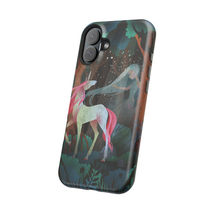 Fairy & Unicorn: Enchanted MagSafe Phone Case for iPhone
