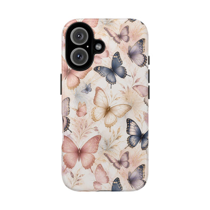 Butterfly Pastels Phone Case: Tough Case for iPhone and Samsung Galaxy devices
