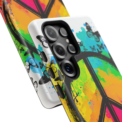 Peace Bloom: Inspiring Phone Case for iPhone and Samsung Galaxy