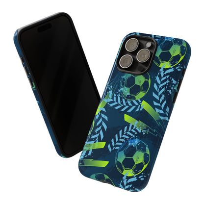 Football: Protective phone case for iPhone, Samsung Galaxy and Google Pixel phones