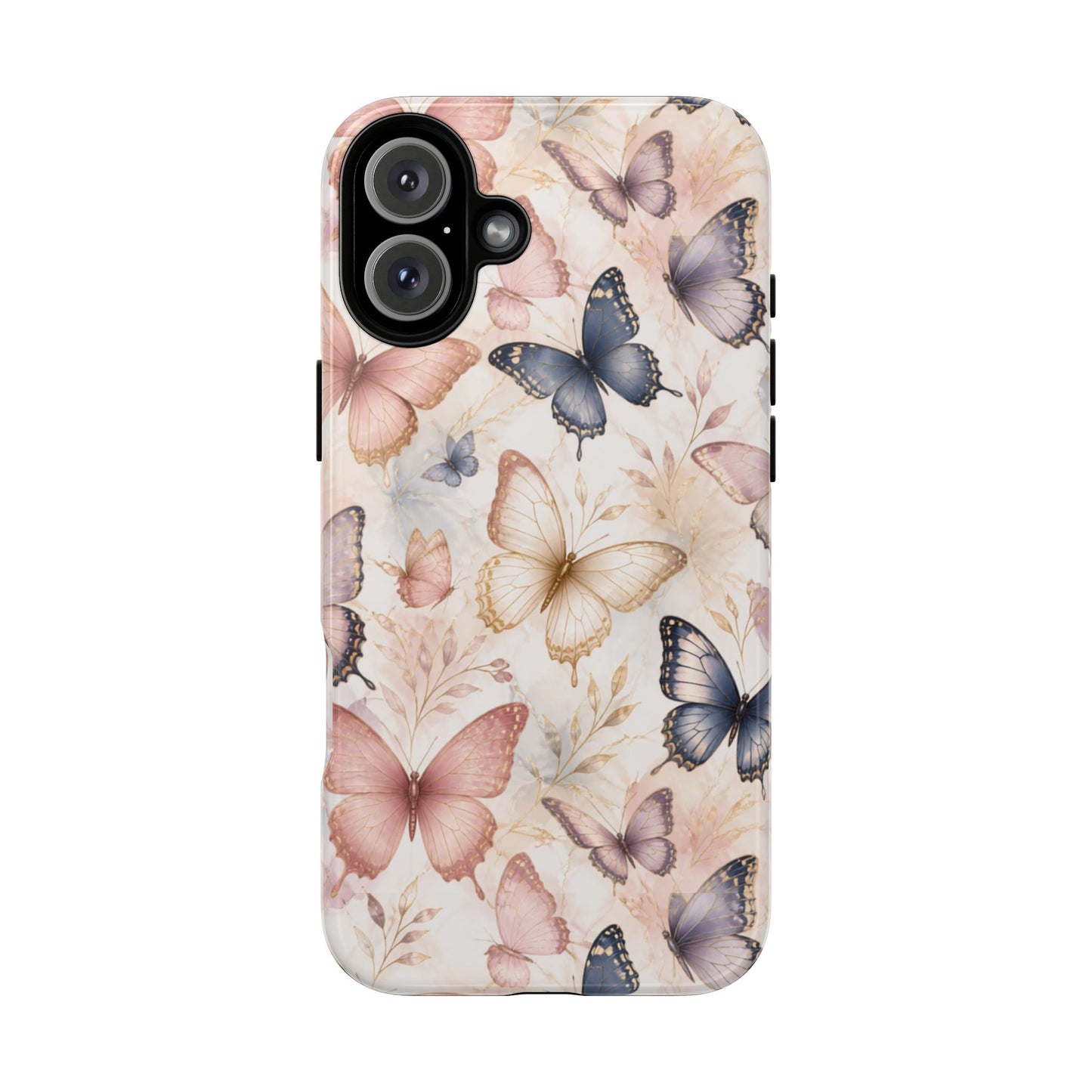Butterfly Pastels Phone Case: Tough Case for iPhone and Samsung Galaxy devices