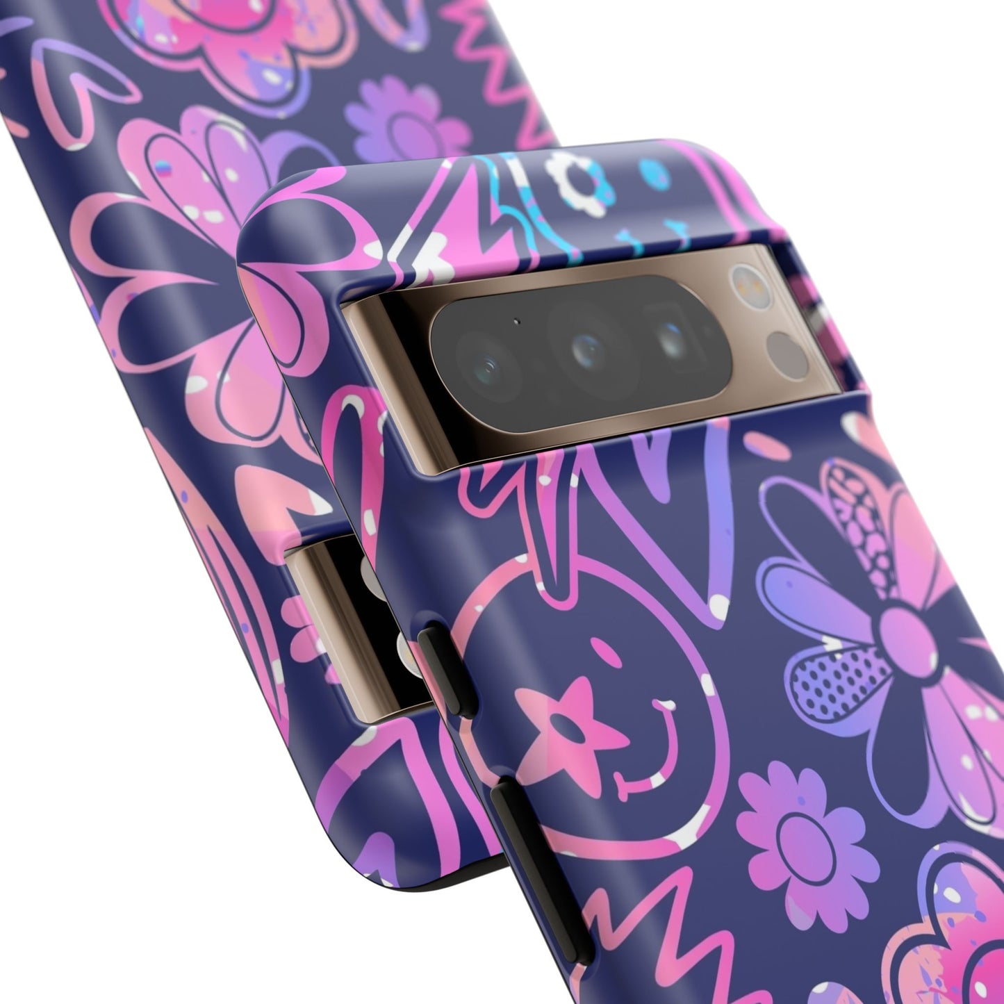 Live Inspired: Purple Tough Case for iPhone, Samsung Galaxy and Google Pixel devices