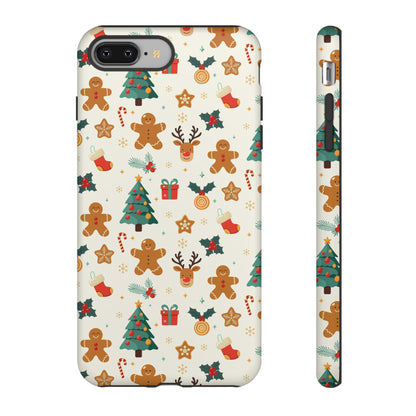 Gingerbread Holidays: Xmas-themed phone case for iPhone, Samsung and Google Pixel