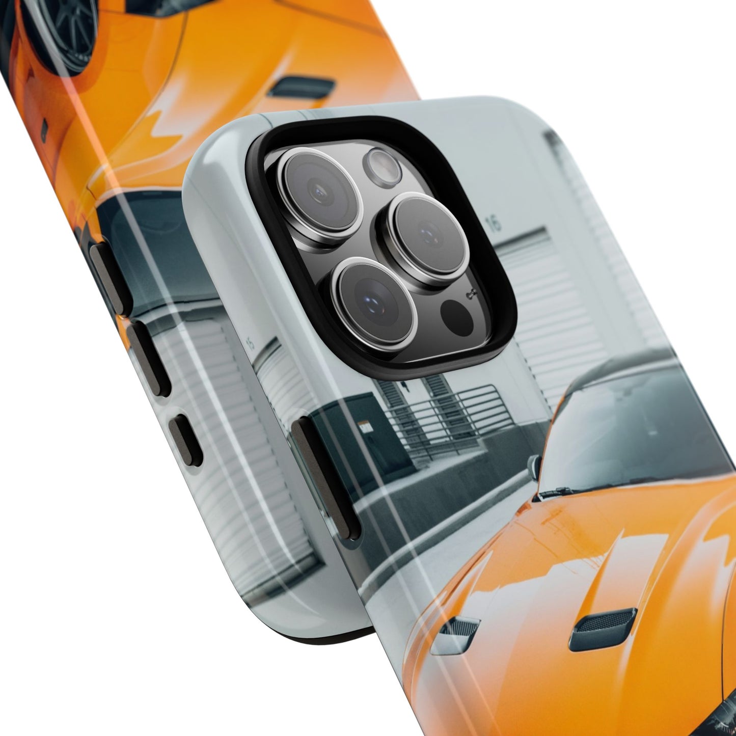 HUSTLE: Sports Car-Inspired Tough Case for iPhone, Samsung Galaxy and Google Pixel devices