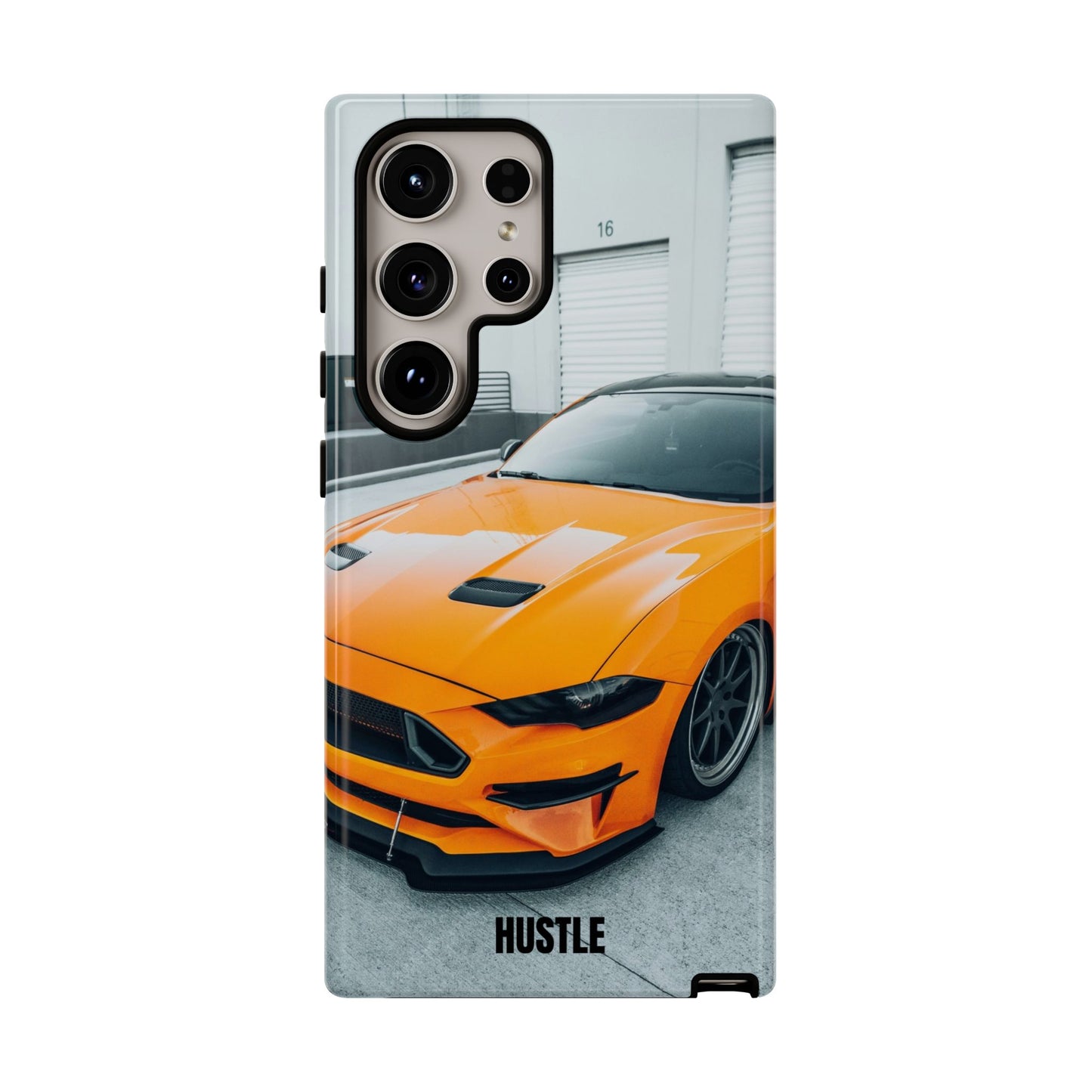 HUSTLE: Sports Car-Inspired Tough Case for iPhone, Samsung Galaxy and Google Pixel devices