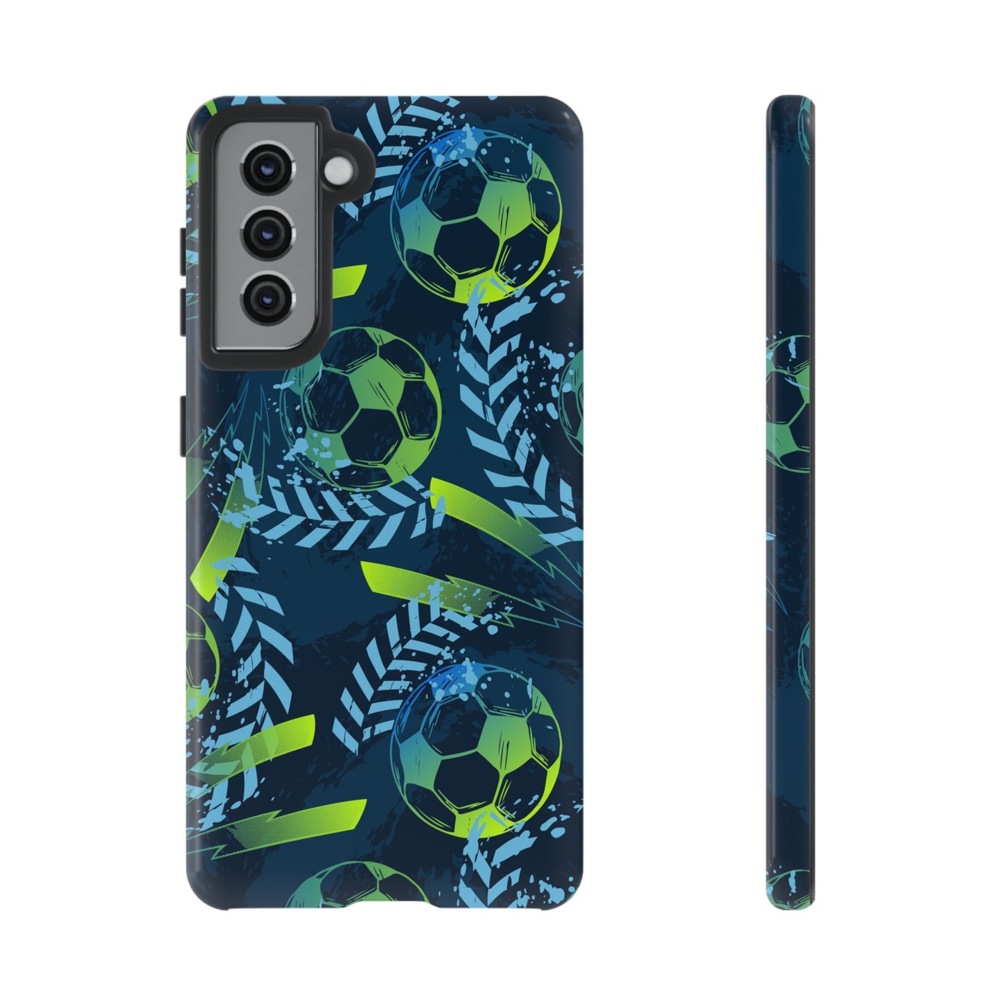 Football: Protective phone case for iPhone, Samsung Galaxy and Google Pixel phones