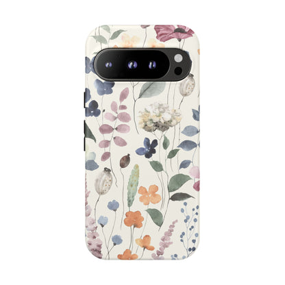 Floral Prints Phone Case for iPhone, Samsung Galaxy and Pixel devices