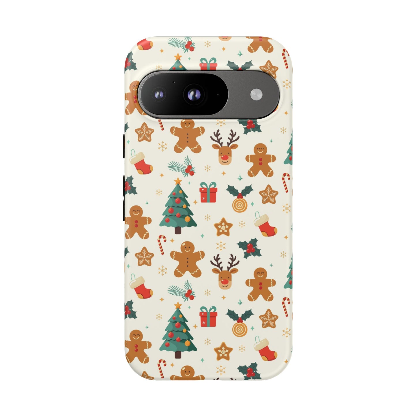 Gingerbread Holidays: Xmas-themed phone case for iPhone, Samsung and Google Pixel