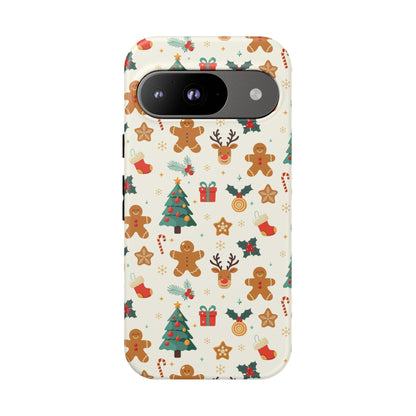 Gingerbread Holidays: Xmas-themed phone case for iPhone, Samsung and Google Pixel