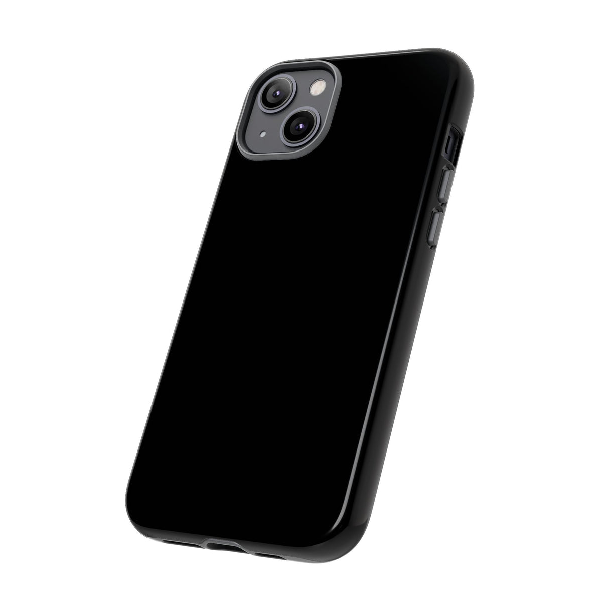 Space Black: Pure black phone case for iPhone, Samsung Galaxy and Google Pixel devices