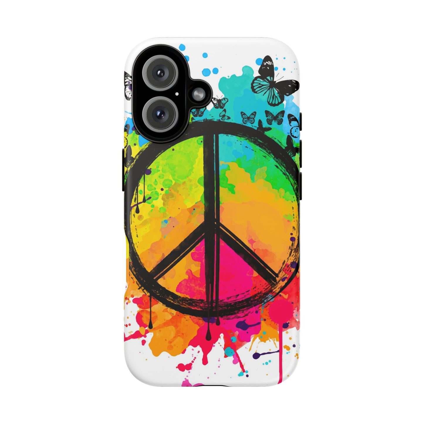 Peace Bloom: Inspiring Phone Case for iPhone and Samsung Galaxy