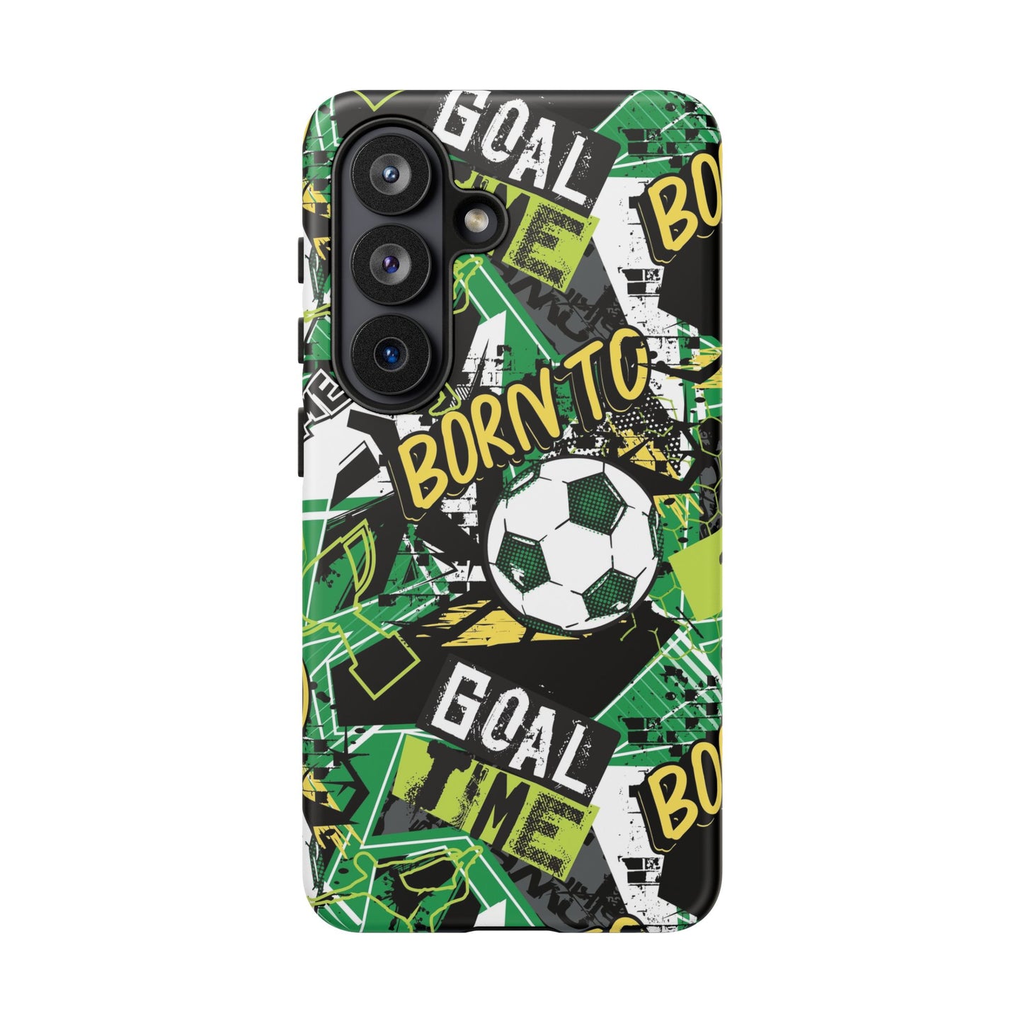 Born to Goal: Football-inspired phone case for iPhone and Samsung Galaxy