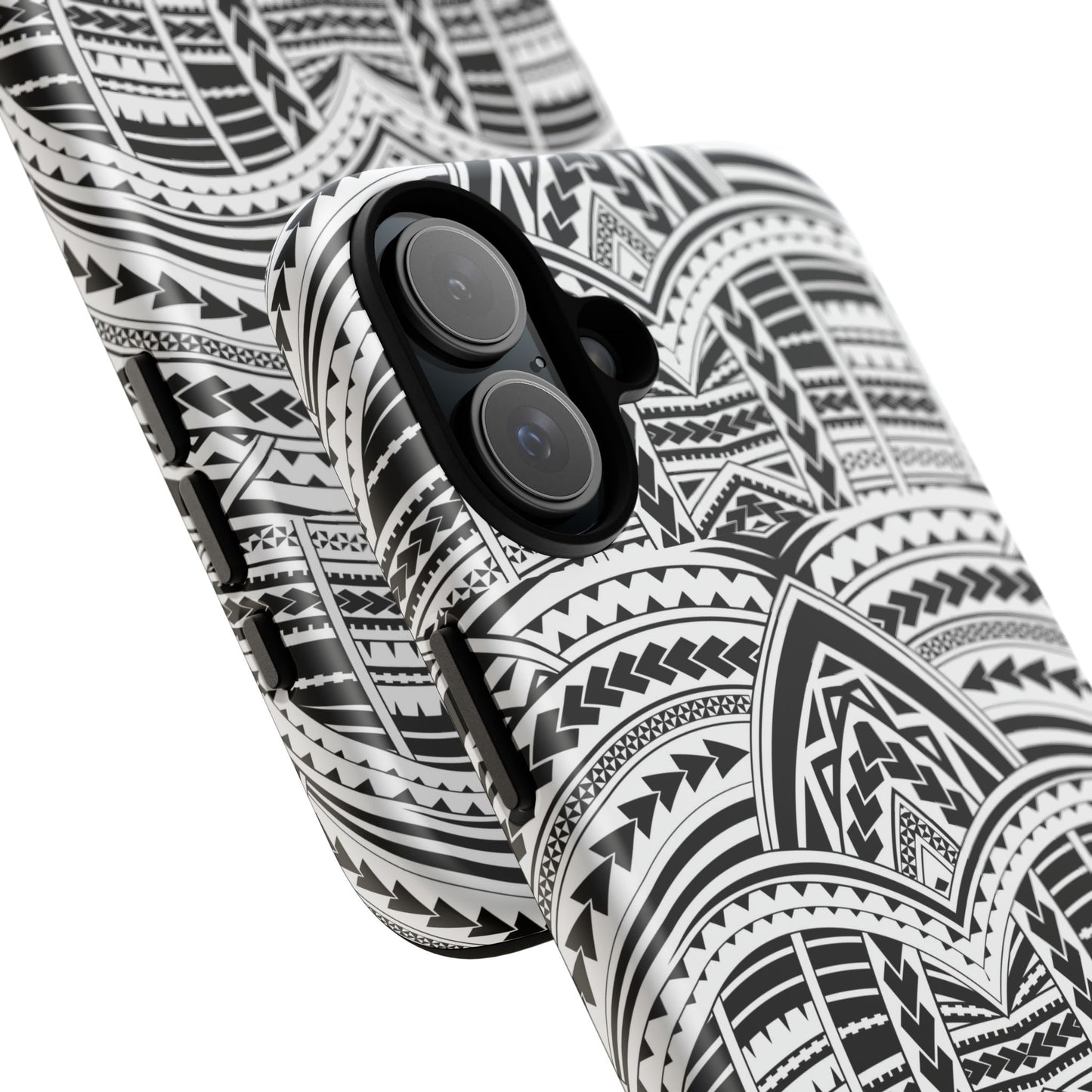 Tatoeage: telefoonhoesje met tribalpatroon voor iPhone, Samsung Galaxy en Google Pixel