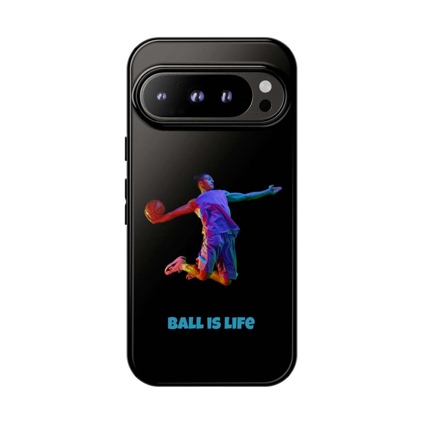 Ball is Life: Basketball Inspired Phone Case for iPhone, Samsung Galaxy and Pixel Devices
