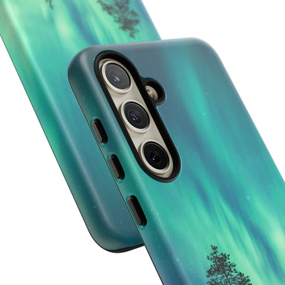 Show Them What You're Worth: Aurora Borealis-Inspired phone case for iPhone, Samsung Galaxy and Pixel devices