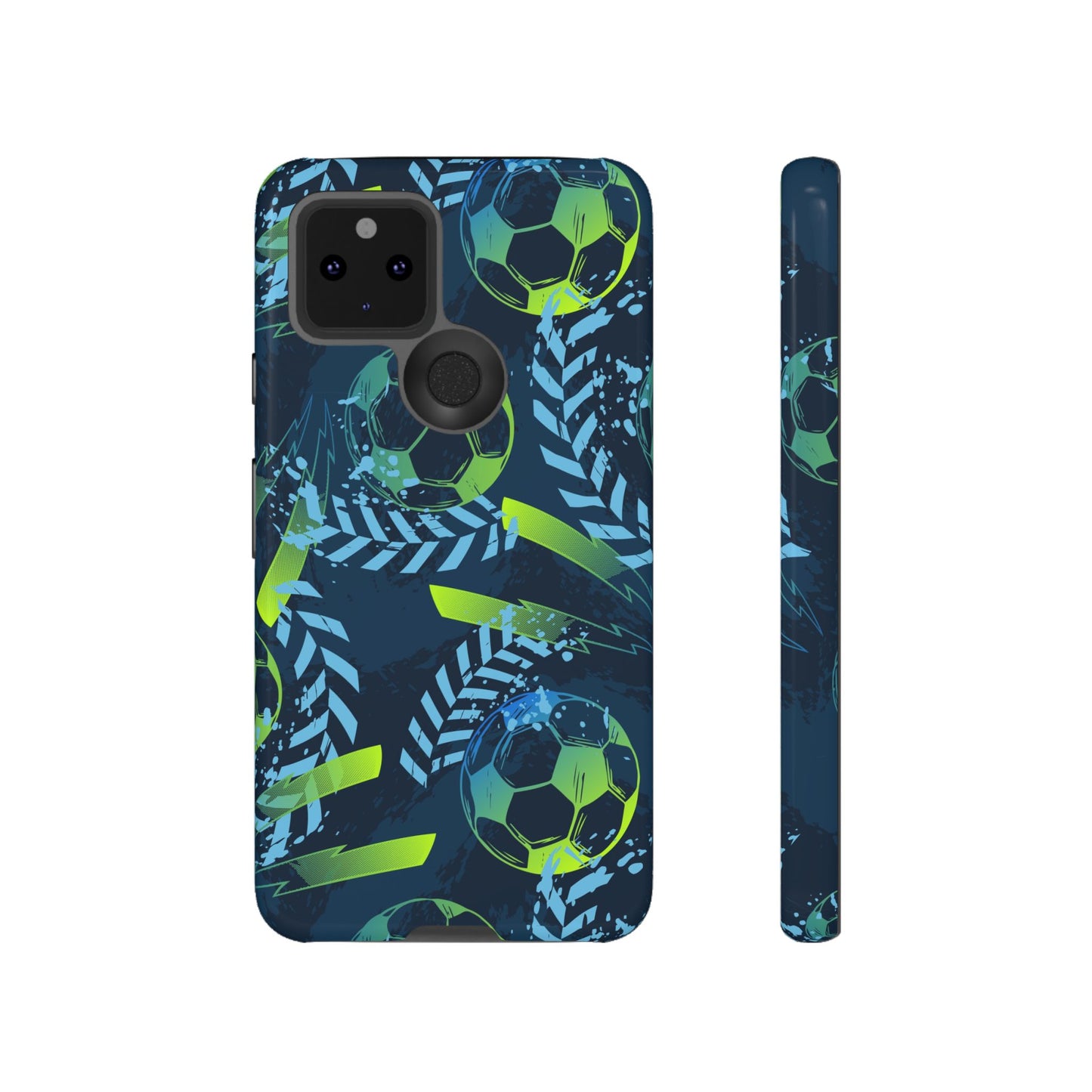 Football: Protective phone case for iPhone, Samsung Galaxy and Google Pixel phones