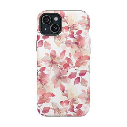 Aquarelbloemen: MagSafe-hoesje voor iPhone