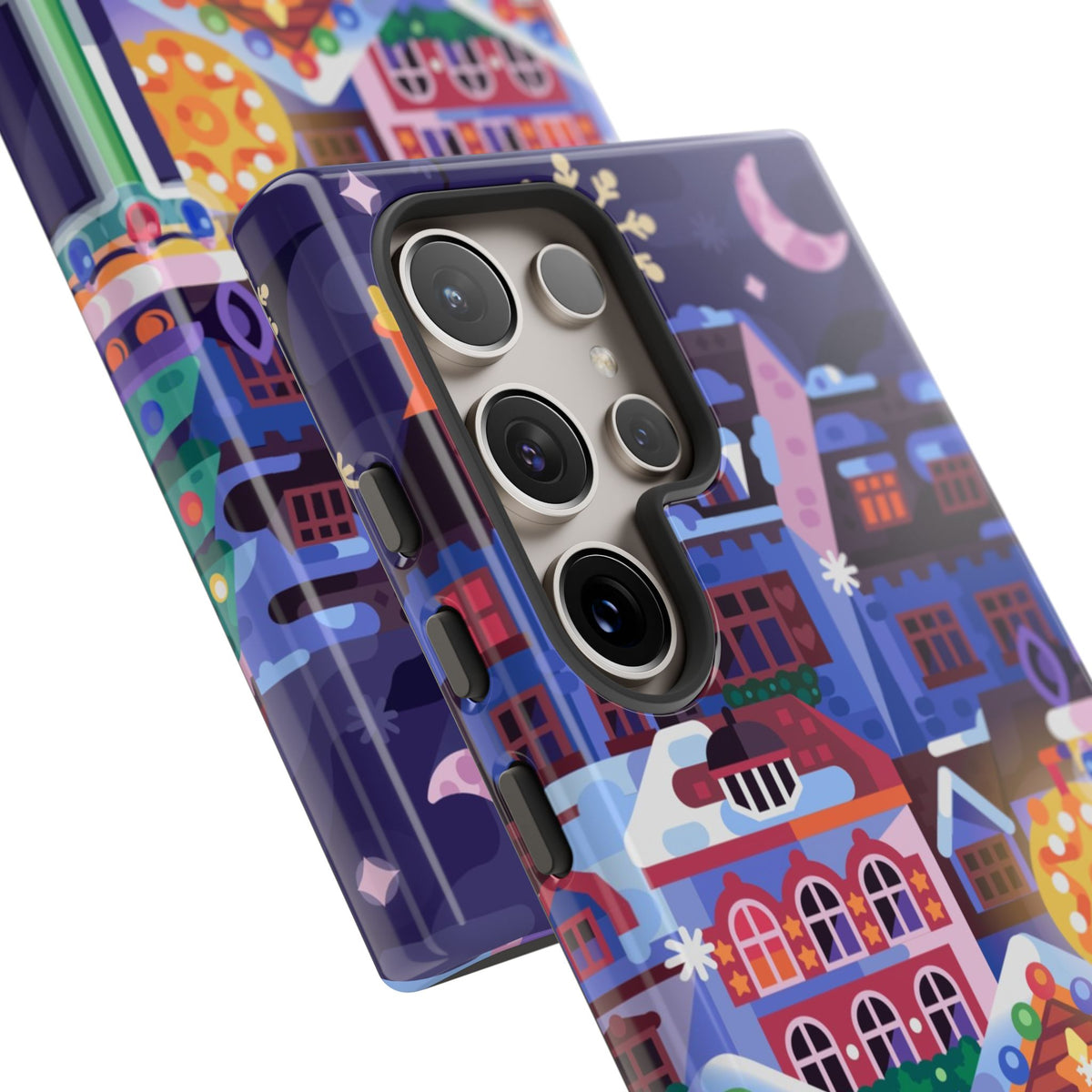 Christmas Fair in Old Town: Holiday-Themed case for iPhone, Samsung Galaxy and Google Pixel