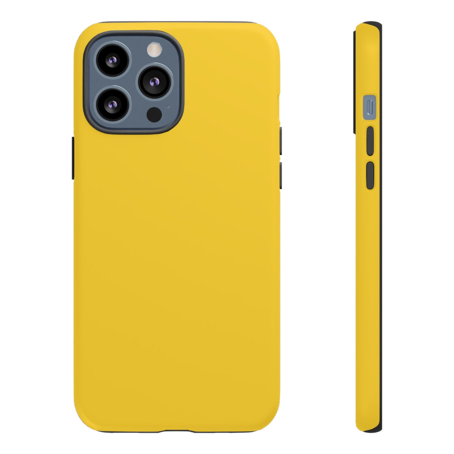 Luscious Yellow: Plain Sunburst-Inspired Color for iPhone, Samsung Galaxy and Google Pixel devices