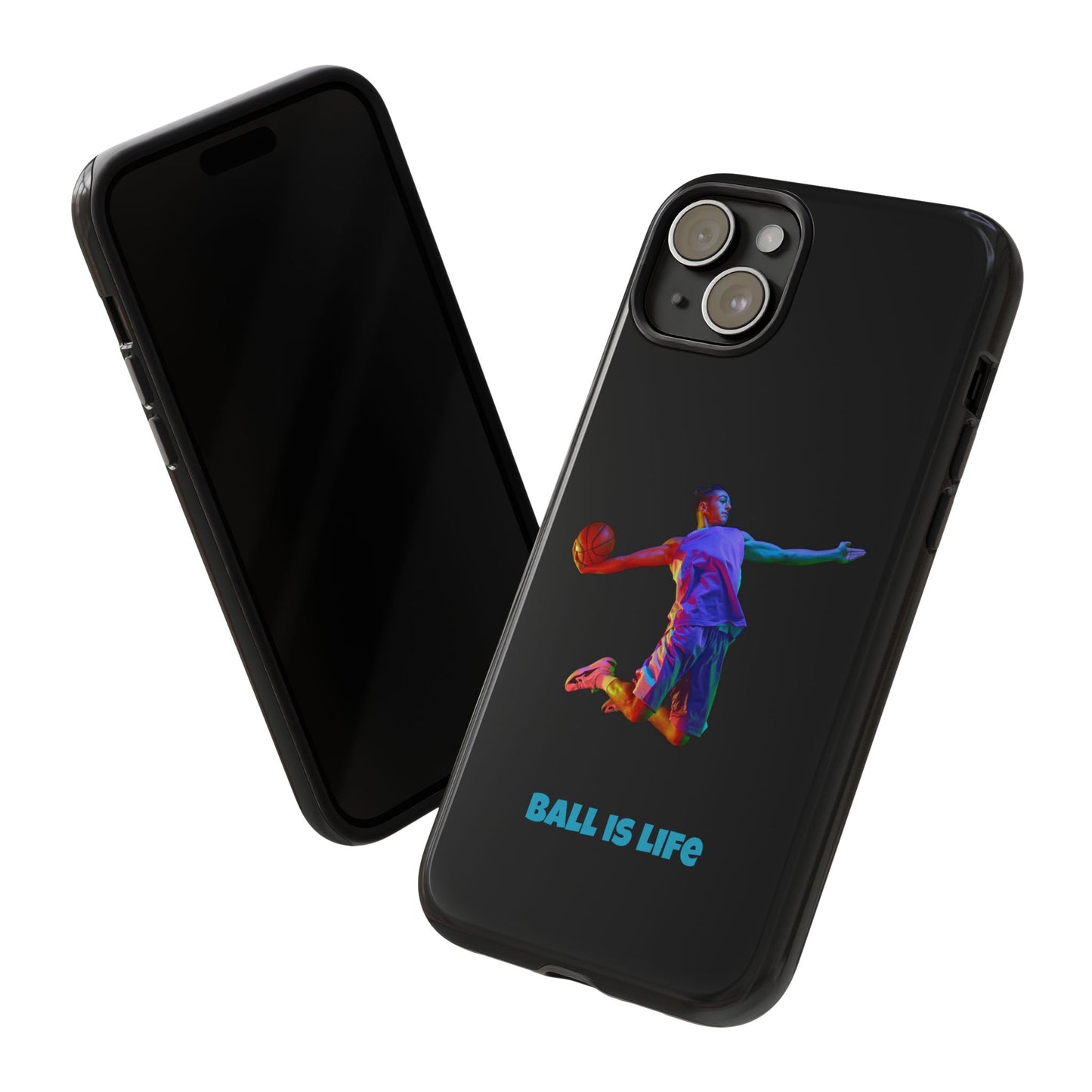 Ball is Life: Basketball Inspired Phone Case for iPhone, Samsung Galaxy and Pixel Devices