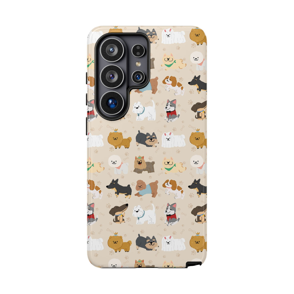 Cute Dogs: Tough Case for iPhone, Samsung Galaxy and Google Pixel devices
