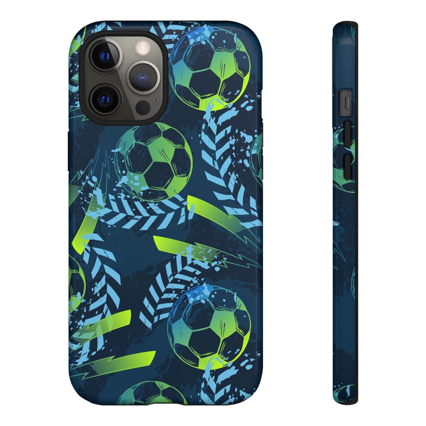 Football Grunge: Sporty Phone Case for iPhone, Samsung Galaxy and Google Pixel
