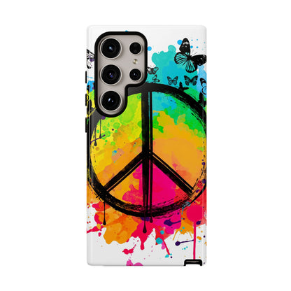 Peace Bloom: Inspiring Phone Case for iPhone and Samsung Galaxy