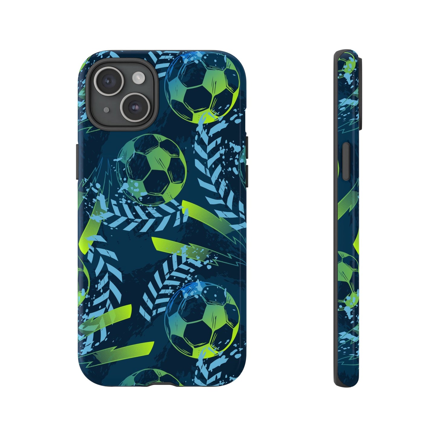 Football Grunge: Sporty Phone Case for iPhone, Samsung Galaxy and Google Pixel