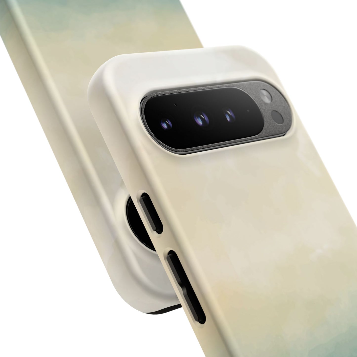 海と砂のグラデーションケース：iPhone、Galaxy、Google Pixelデバイス用ビーチ風スマホケース