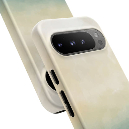 海と砂のグラデーションケース：iPhone、Galaxy、Google Pixelデバイス用ビーチ風スマホケース