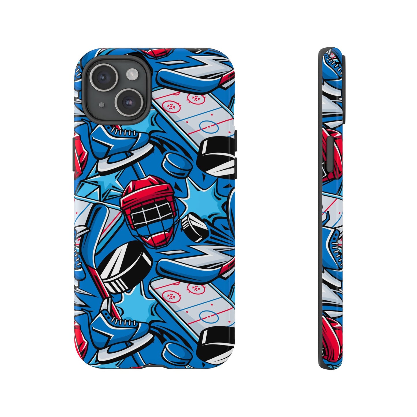 Ice Hockey PowerPlay: Sports-Inspired Phone Case for iPhone, Samsung Galaxy and Google Pixel devices