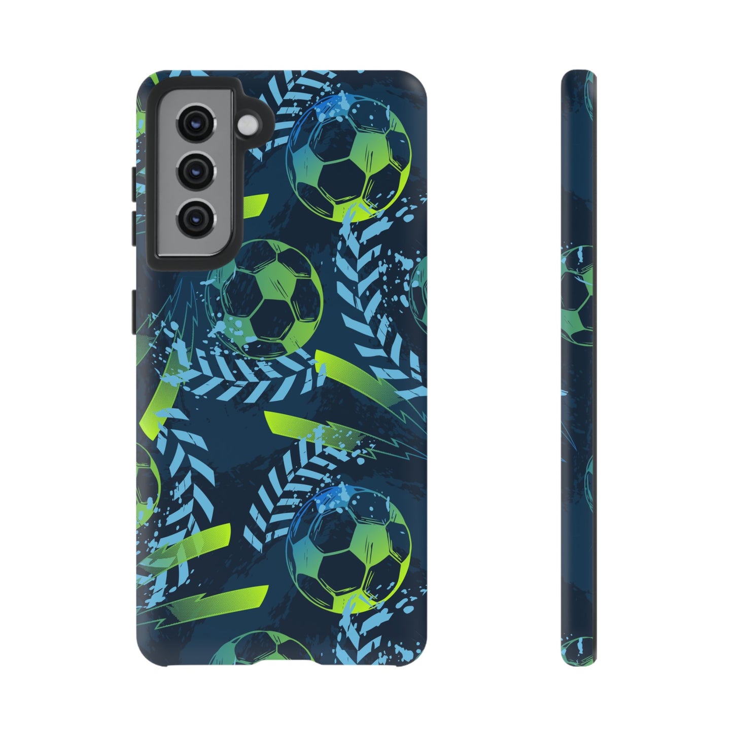 Football Grunge: Sporty Phone Case for iPhone, Samsung Galaxy and Google Pixel