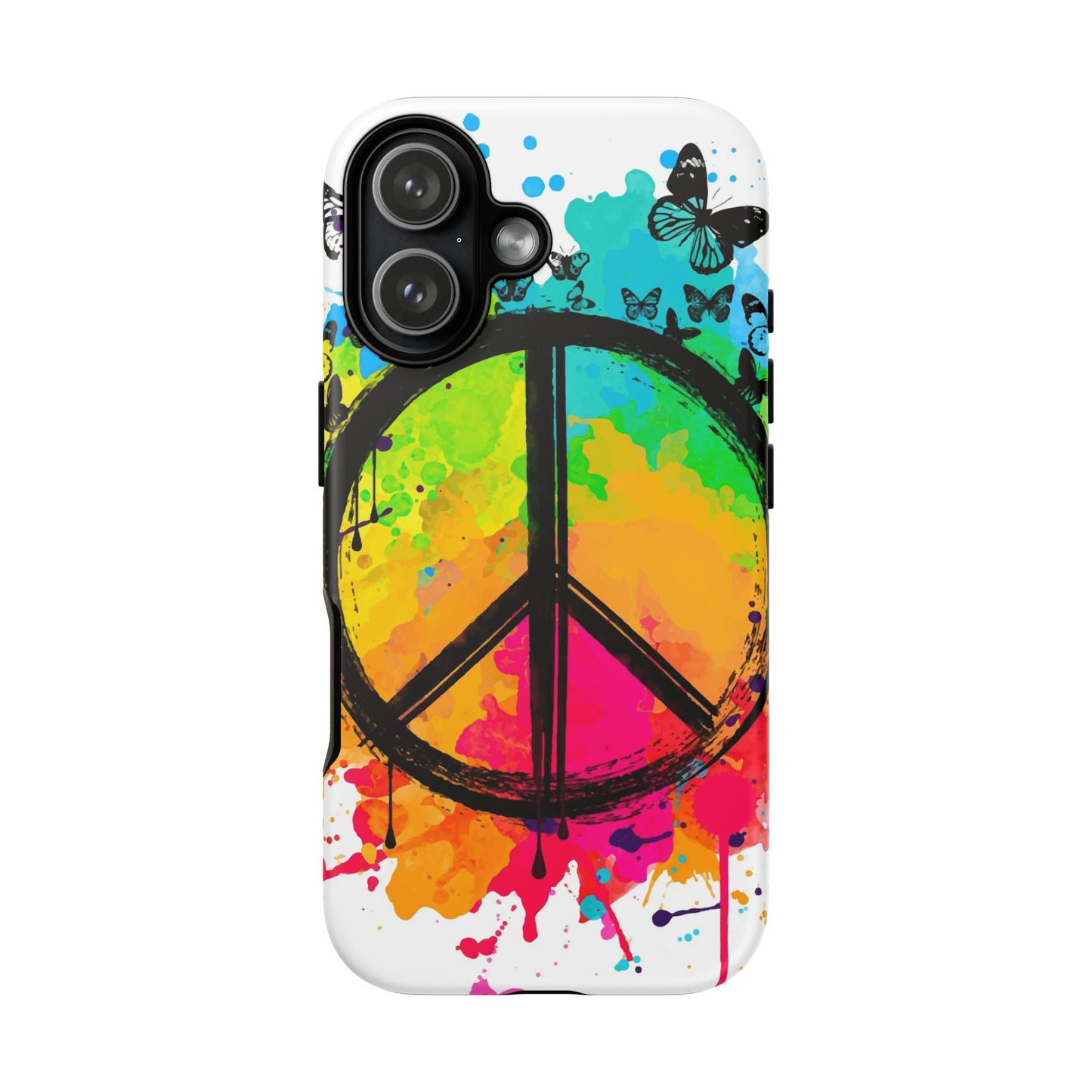 Peace Bloom: Inspiring Phone Case for iPhone and Samsung Galaxy