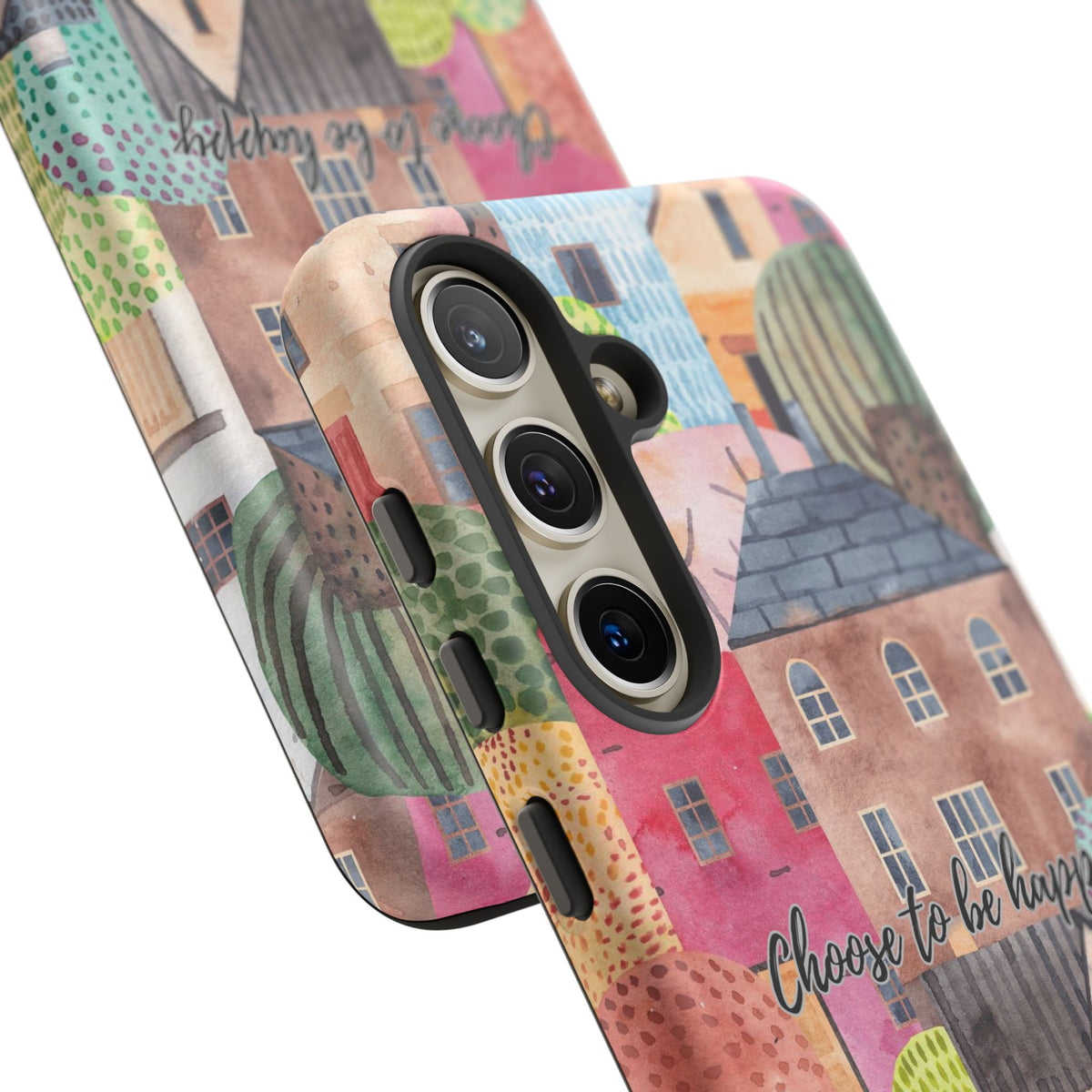 Choose to be Happy: Inspiring Case for iPhone, Samsung Galaxy and Google Pixel devices