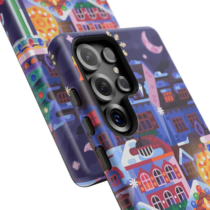 Christmas Fair in Old Town: Holiday-Themed case for iPhone, Samsung Galaxy and Google Pixel