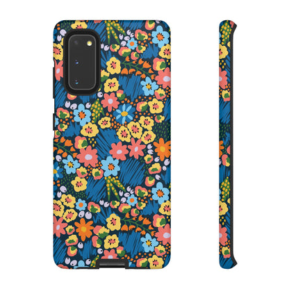 Bloom Burst: Color and Joy Themed Phone Case for iPhone, Samsung Galaxy and Google Pixel devices