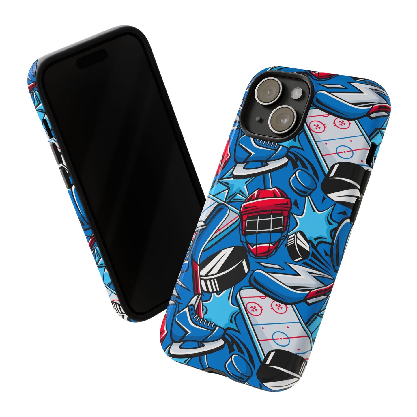 Ice Hockey PowerPlay: Sports-Inspired Phone Case for iPhone, Samsung Galaxy and Google Pixel devices