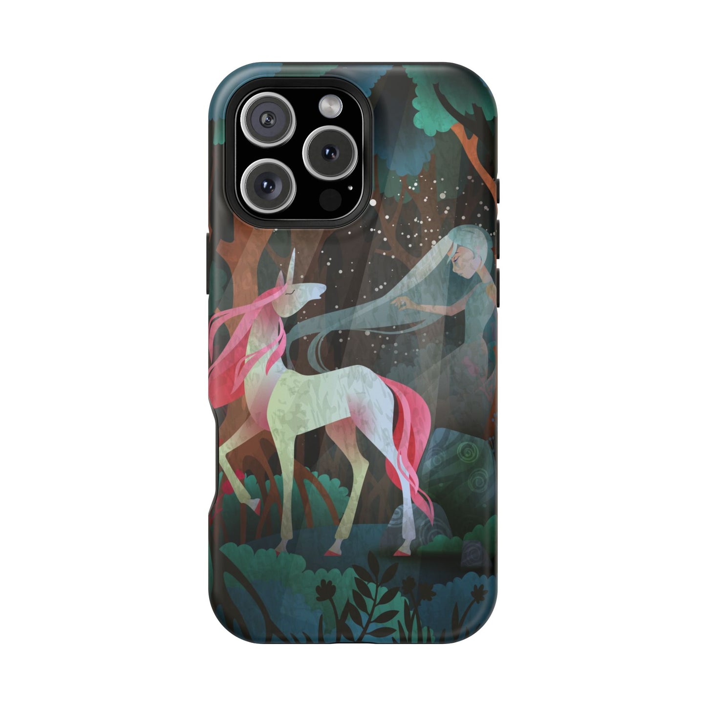 Fairy & Unicorn: Enchanted MagSafe Phone Case for iPhone