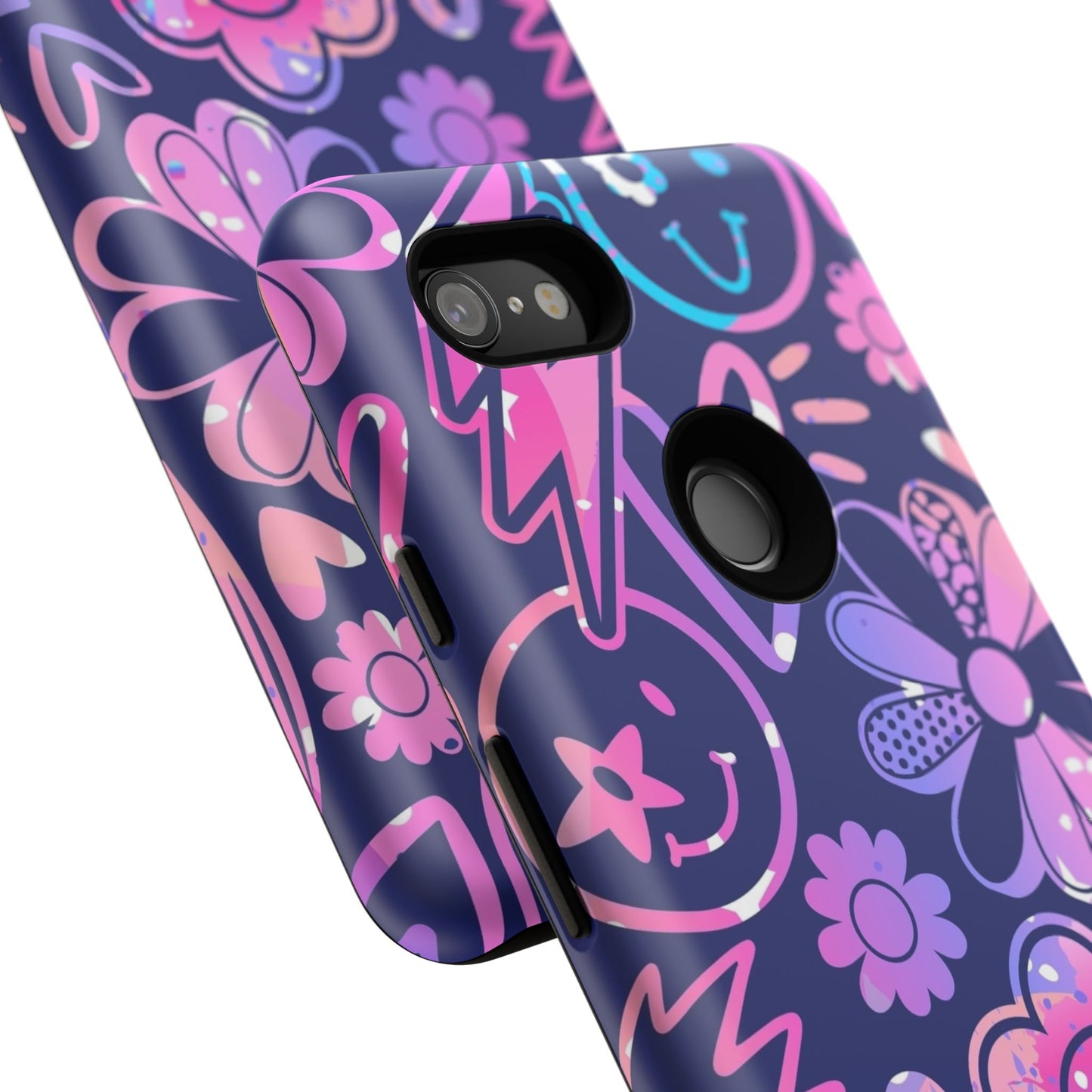 Live Inspired: Purple Tough Case for iPhone, Samsung Galaxy and Google Pixel devices